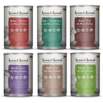 Confezione Mix Umido Gatti Venandi 6x400g