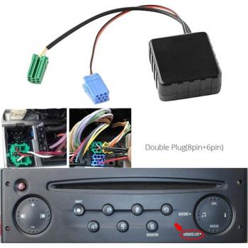 Interface audio Bluetooth Renault 2005 MINI ISO 6Pin & 8Pin