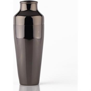 Schwarz glänzender Cocktail Shaker