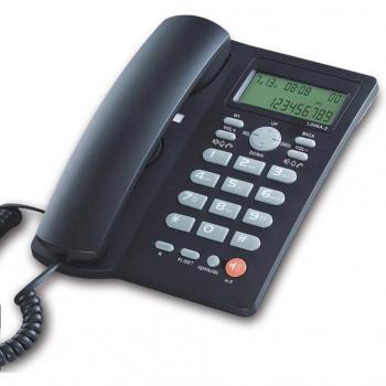 Téléphone domestique noir