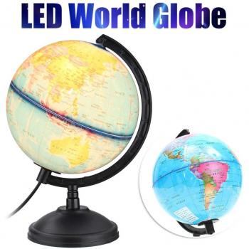 Night Light LED Globe Map
