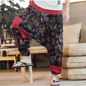Pantalon Décontracté Style Népal