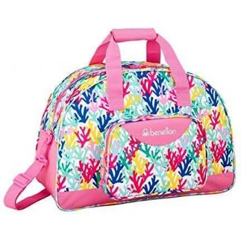 Sac de sport Safta Benetton Coral 48 cm pour enfant Multicolore