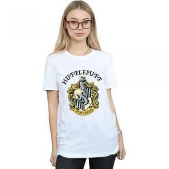 Hufflepuff Boyfriend-T-Shirt für Frauen aus Baumwolle XXL