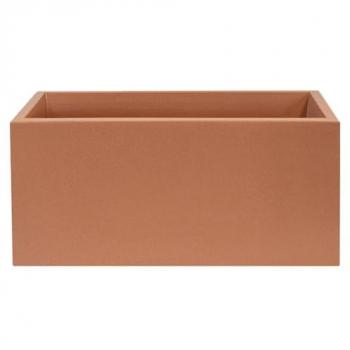 Jardinera Wellhome RODR-I 100x45cm Polietileno Blanco