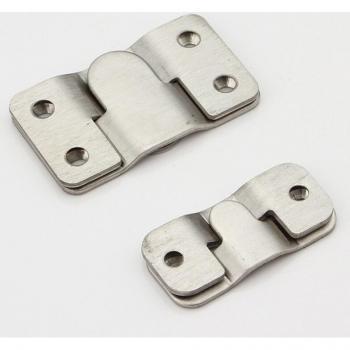 Hebilla de hierro para colgar muebles, 2 uds, accesorios para marco de espejo 54mm/43mm