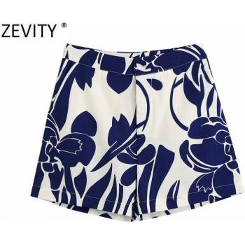 Bermuda mode imprimé floral Zevity