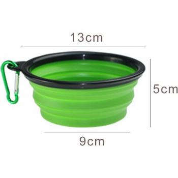 350Ml Collapsible Dog Feeder and Water Bottle
