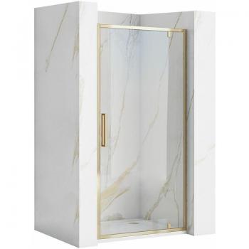 Puerta de Ducha REA Rapid Swing Oro 90