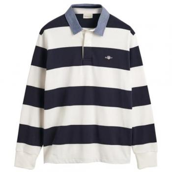 GANT Heavy Rugger Langarm-Poloshirt Herren