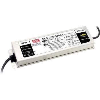 MeanWell ELG-200-C1400A-3Y, 198,8W, wasserdicht, Hochvolt LED Treiber für 700-1400 mA