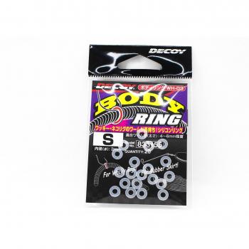 WH‑03 Anillo de Falso Cuerpo de Gusano Silicona 3 mm S
