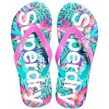 Tongs Superdry AOP Flip Flop Femme Multicolore 38/39 EU