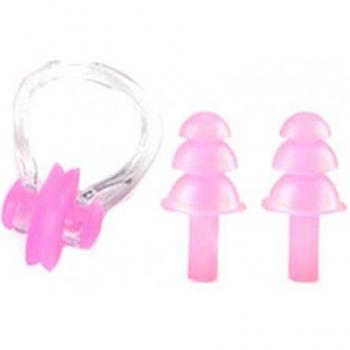 Bouchons d’oreilles pliables en pack 3 – coupe-nez, ultra-légers, parfaits pour le sport aquatique