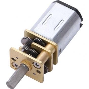 Moteur électrique 12V 60RPM couple élevé arbre de petit diamètre boîte de vitesses soudure