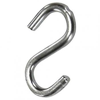 S-Haken aus verzinktem Eisen 60 mm