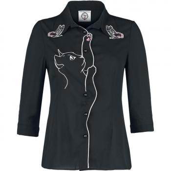 Blusa Rockabilly Snow Bird