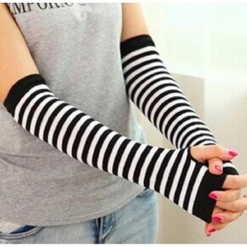Long Fingerless Gloves