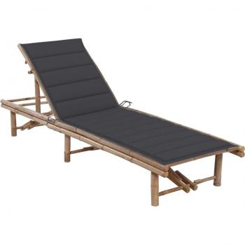 Mueble de Jardín Tumbona con Cojín