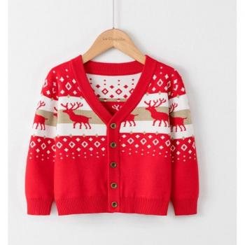 Suéter navideño para niña