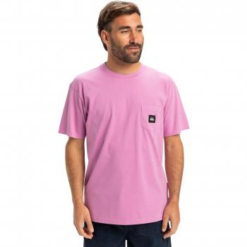 Quiksilver T-Shirt “Salt Water” – Herren, Violett, Regular Fit