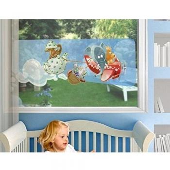 Vinilo pintado “Animales en Picnic” – 122 × 318 cm