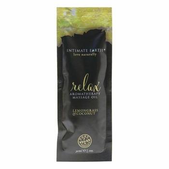 Aceite de Masaje Intimate Earth Relax con fragancia dulce y cítrica (30 ml)