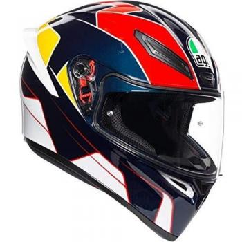 AGV Casco K1 S Pitlane Blau/Rot