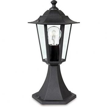 Aplique exterior Classic 60W sobremuro negro
