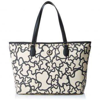Bolso Totes Tous Kaos New Classic, Multicolor (Arena/Negro)