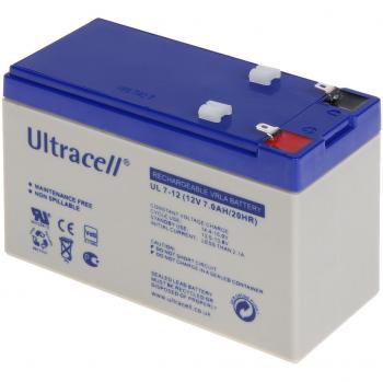 Ultracell 12V 7AH per Alimentazione di Emergenza
