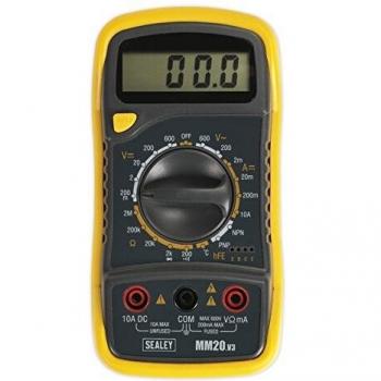 Sealey MM20 Digital Multimeter 8 Function with Thermocouple