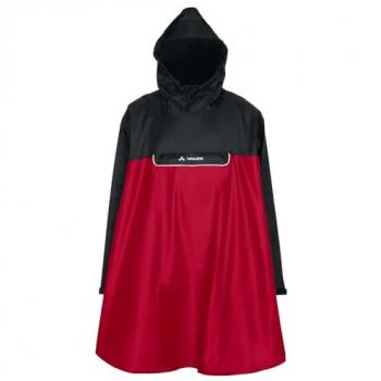 Vaude Valero Poncho für Herren in Rot L