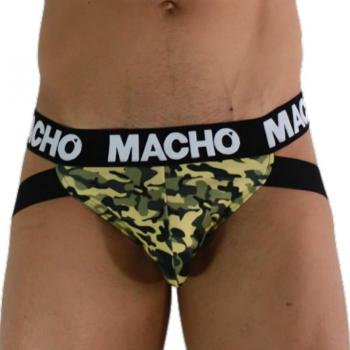 Jockstrap Verde Militare Macho MX28MV Taglia S