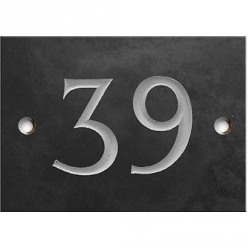 Engraved Slate House Number 39 – Quick Delivery