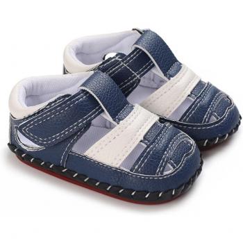 Baby Sandalen für Jungen, weiche Sohle, PU Leder, athletisch