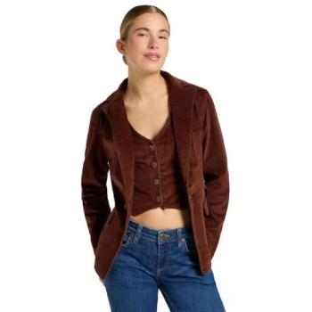 Lee Women's M-Size Brown Luxe Blazer – Model 112370867