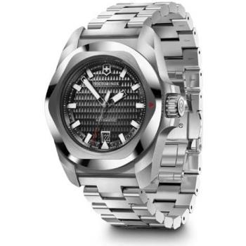 Victorinox 242019 I.N.O.X. Black Guilloché Diver's Watch