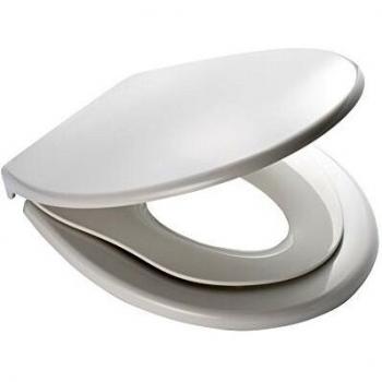 Inodoro Ridder Generación con Asiento Extraíble para Niños, Plástico Termoestable, Blanco, 44.4 x 37.5 x 4.4 cm