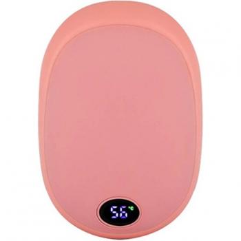 2-in-1 USB Hand Warmer 15000mAh with Temperature Control and Digital Display