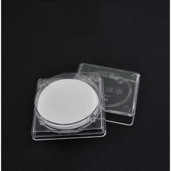 Filtre de prélèvement d'air microporeux 40mm, 50 pièces, en fibre de verre, PM2.5/10