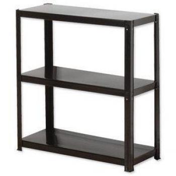 Influx Black Shelving Unit