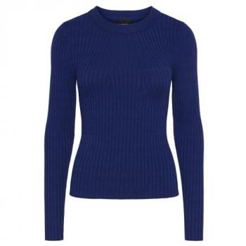 PIECES Strickoberteil – Einfarbig, Normale Schultern, für Damen