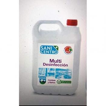 SANICENTRO Solución Desinfectante para Cocina y Baños 5L