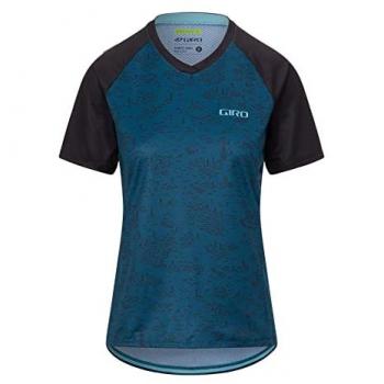Giro Maglia Donne Roust Maniche Corte Blu