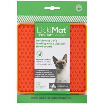 Tuff Cat Leckmatte orange 15 x 15 cm