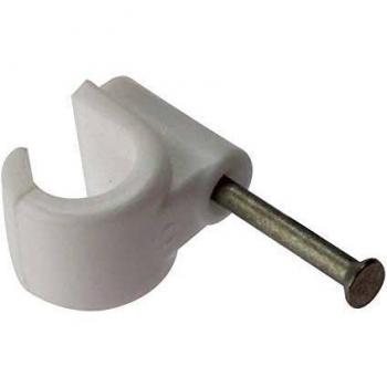 11mm Pipe Clip with Masonry Nail