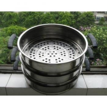 32cm Stainless Steel Dumpling Steamer