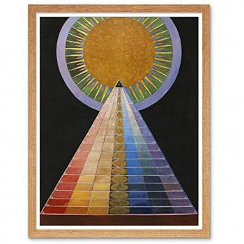 Hilma Af Klint 1907 Abstract Art Framed Wall Decor