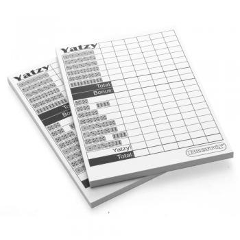Brimtoy Yatzy Score Card Pads X 2 (100 Sheets)